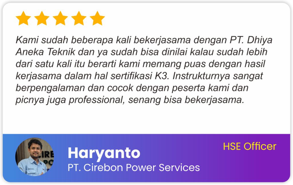 Testimoni Peserta Pelatihan